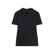 PRADA Logo Detail Cotton T-Shirt