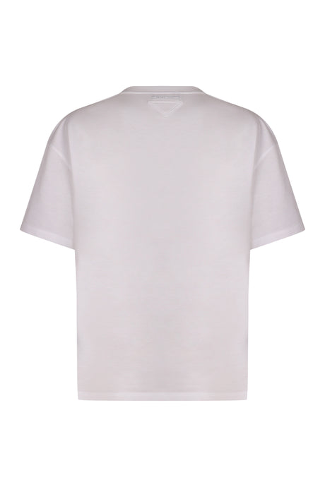 PRADA Cotton Crew-Neck T-Shirt