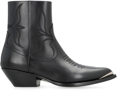 CELINE Western-Style Pointy Toe Boots