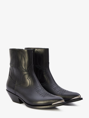 CELINE Western-Style Pointy Toe Boots