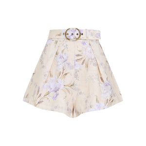 ZIMMERMANN Eden Tuck Mini Shorts