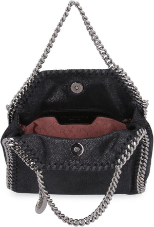 STELLA MCCARTNEY FAUX LEATHER TINY FALABELLA ハンドバッグ - ブラウン