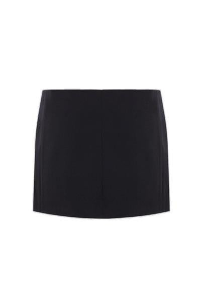 VALENTINO GARAVANI Elegant Grayscale Mini Skirt - Size IT 40