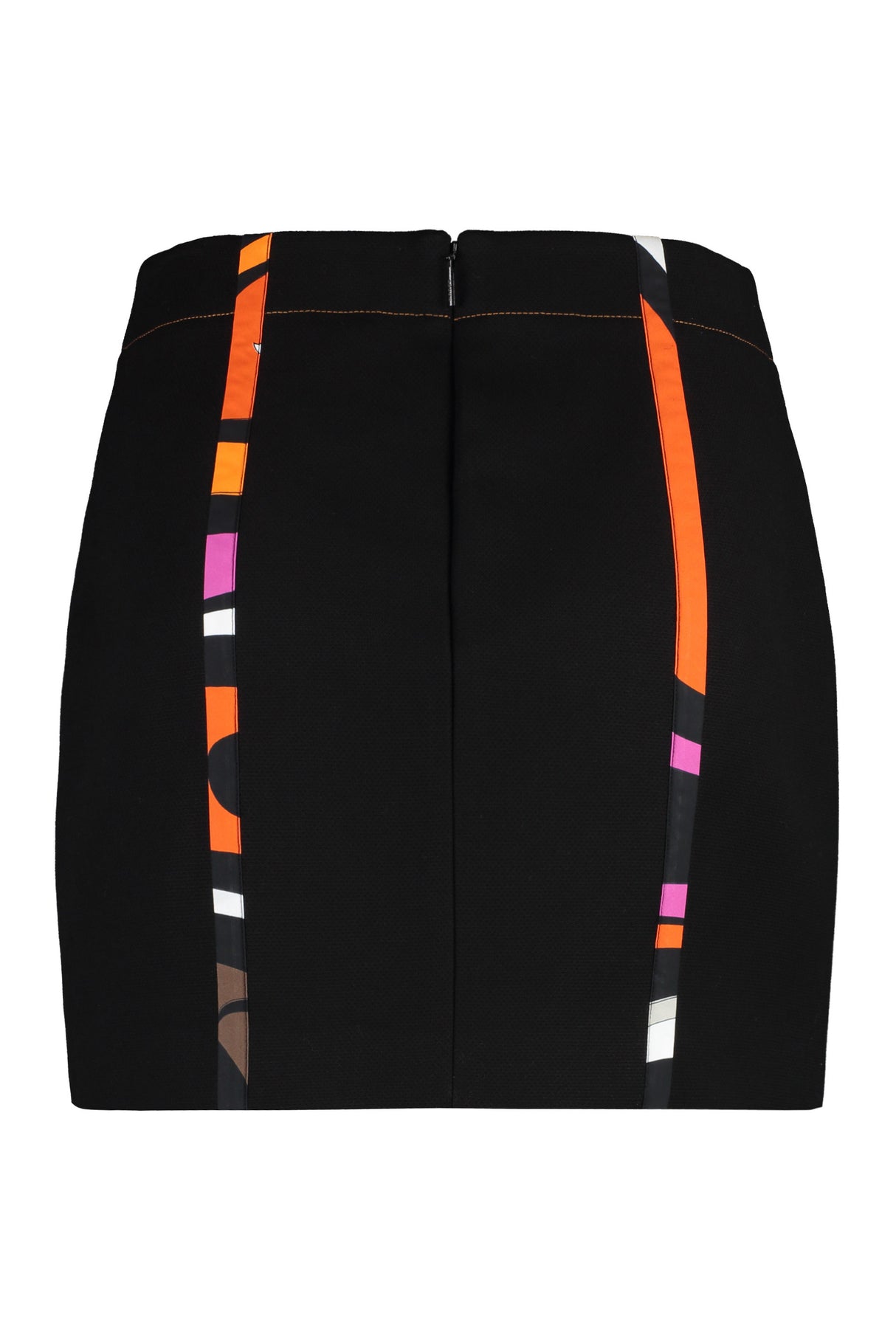 EMILIO PUCCI Chic Cotton Mini-Skirt with Front Buttons