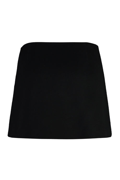 EMILIO PUCCI Chic Wool Mini Skirt with Embellished Buttons