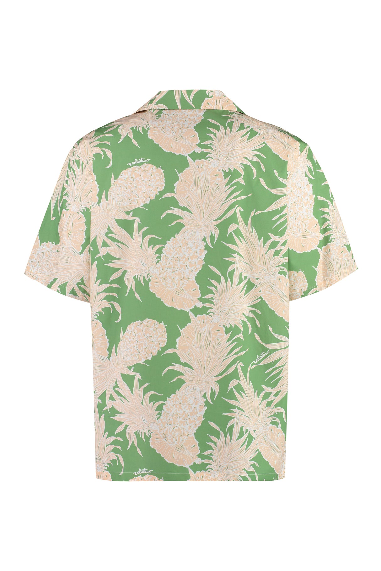 VALENTINO Pineapple Print Cotton Shirt - Mini Size