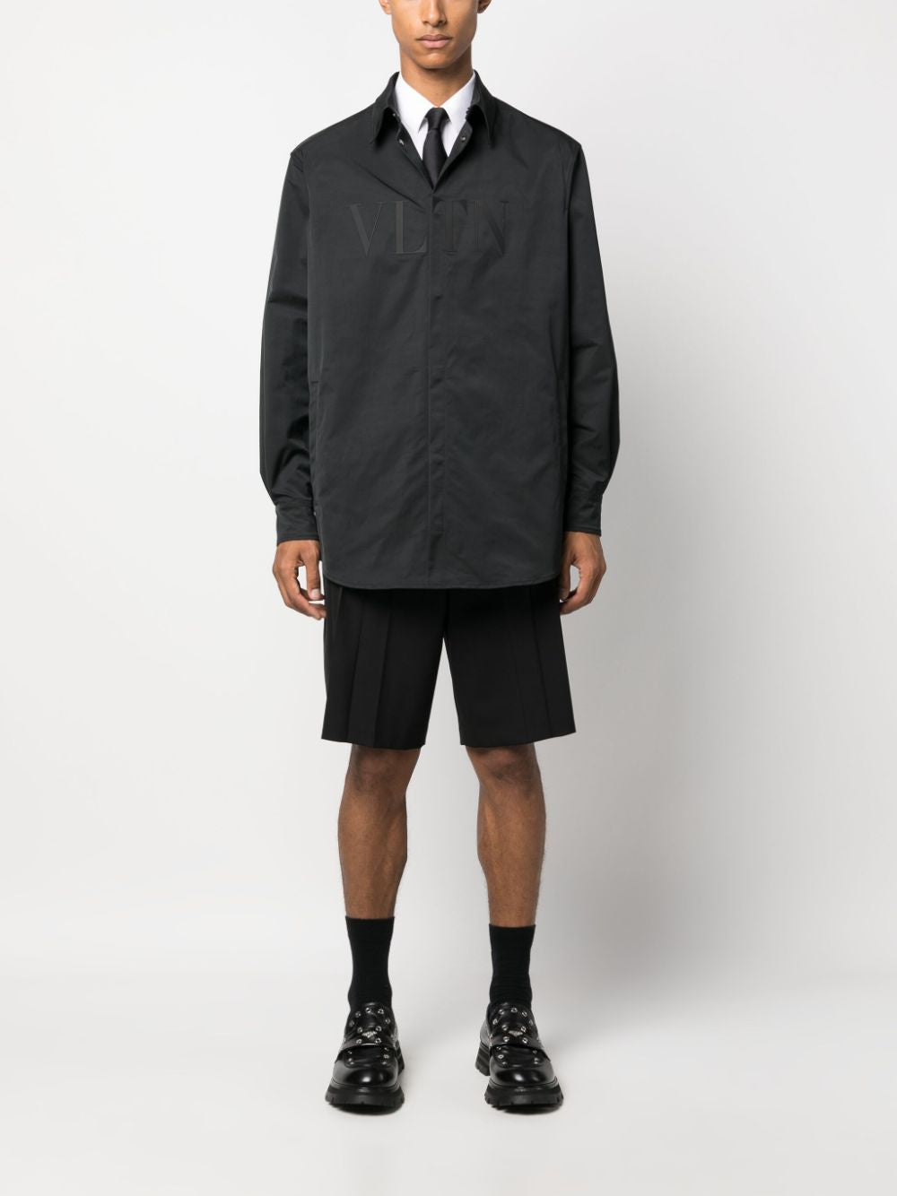 VALENTINO Technical Fabric Overshirt - FW23