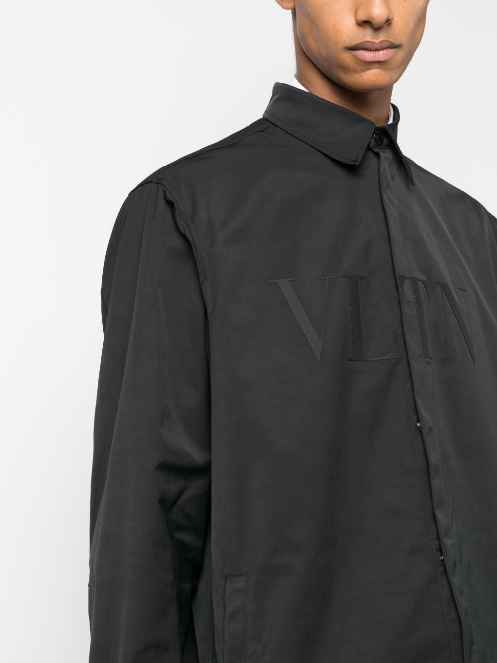 VALENTINO Technical Fabric Overshirt - FW23