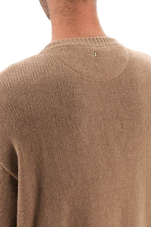 VALENTINO GARAVANI Cashmere Sweater with Iconic Stud - Oversized Fit