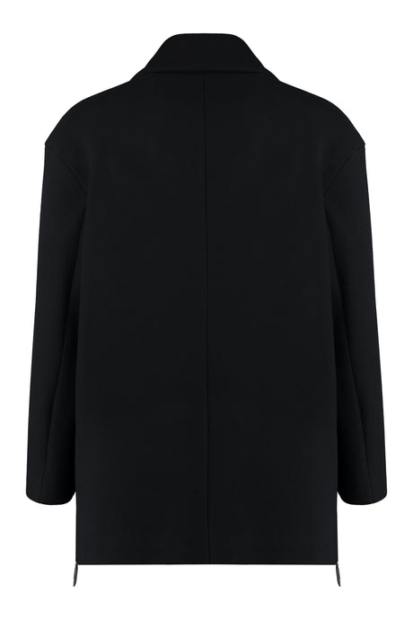 GIORGIO ARMANI Men's Classic Wool Blend Double-Breasted Jacket (FW23)