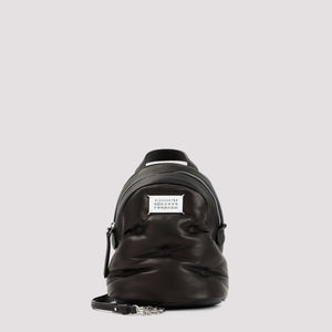 MAISON MARGIELA Leather Glam Slam Mini Backpack - 18cm x 23cm x 12cm