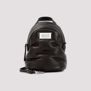 MAISON MARGIELA Leather Glam Slam Mini Backpack - 18cm x 23cm x 12cm