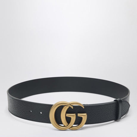 GUCCI Double G Buckle Leather Belt for Men