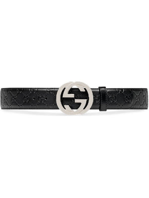 GUCCI Signature 4CM Belt with GG Buckle