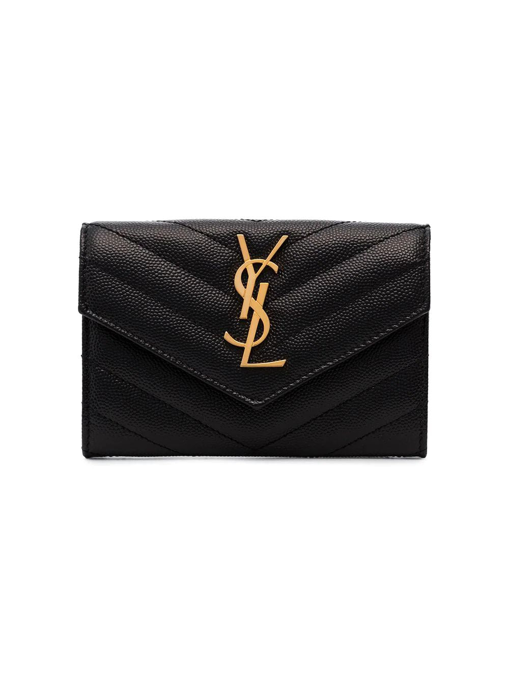 SAINT LAURENT Elegant Small Envelope Wallet