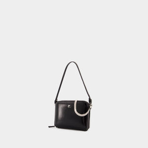 COURREGÈS Mini Chained High-Shine Purse