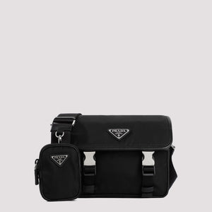 PRADA Recycled Polyamide Mini Handbag - 22cm x 16cm x 9cm