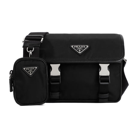 PRADA Recycled Polyamide Mini Handbag - 22cm x 16cm x 9cm