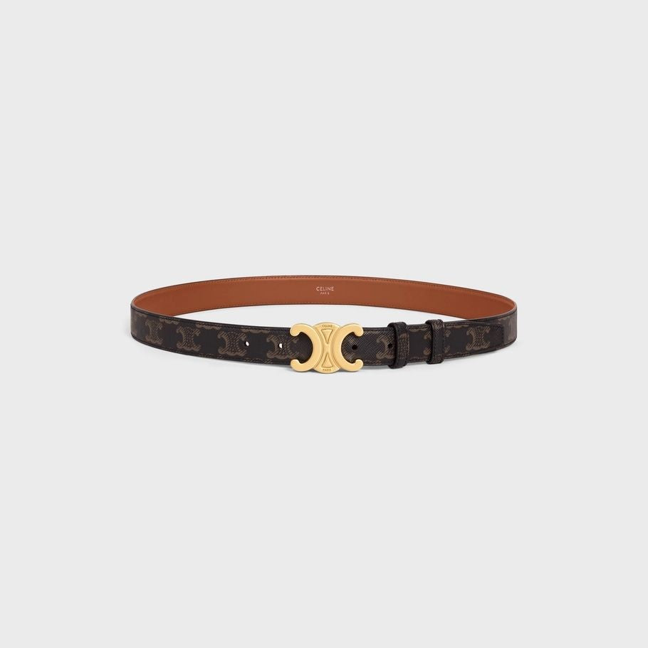 CELINE Medium Triomphe Canvas Belt