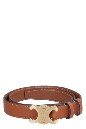 CELINE Classic Calfskin Triomphe Belt for Women