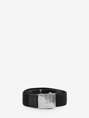 CELINE Mini Fabric Belt with Stylish Buckle 4x3.5 cm