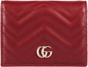 GUCCI ミニマトラッセレザーカードケース