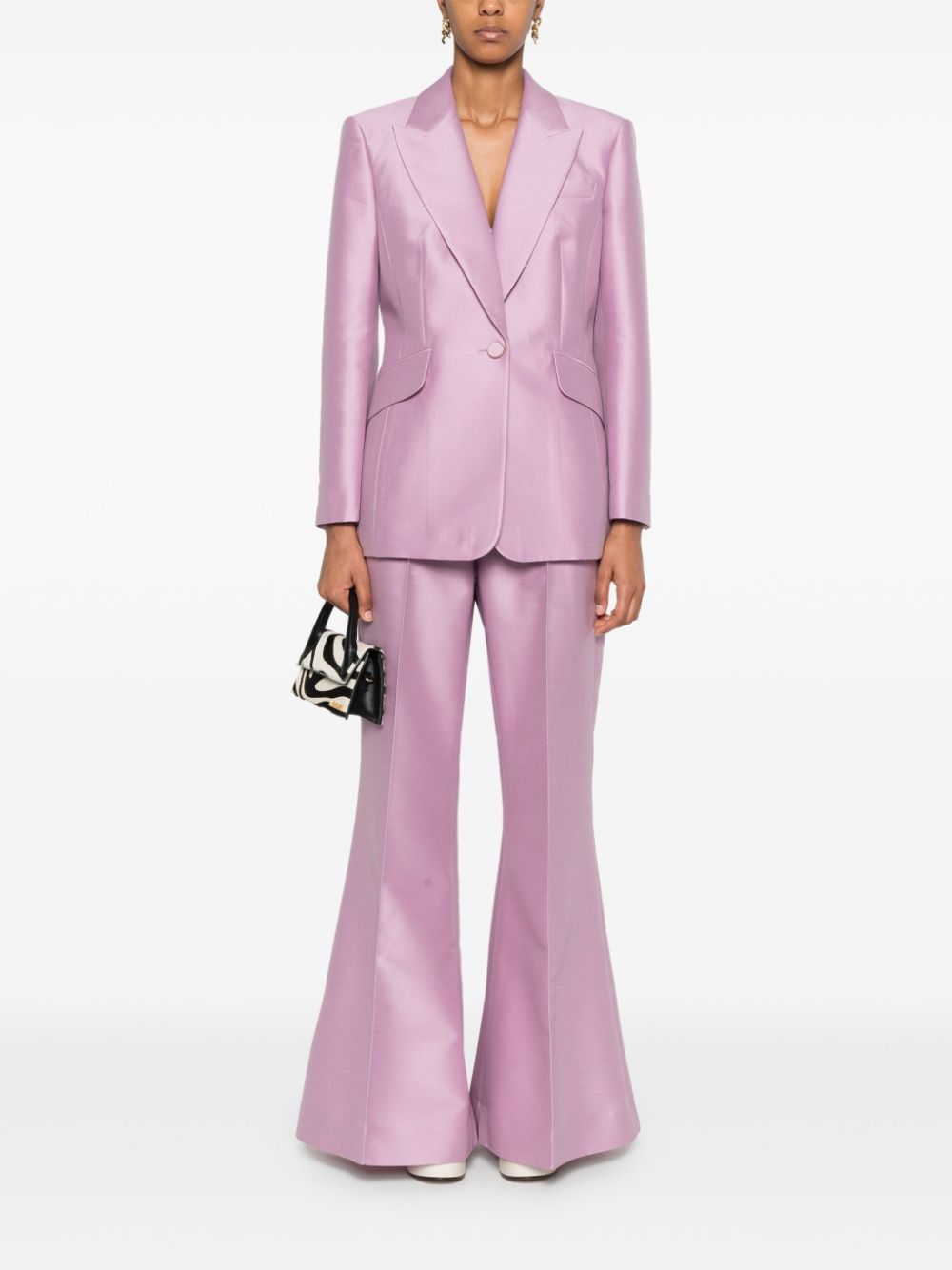 ZIMMERMANN Chic Lilac Trousers for Women - FW24 Collection