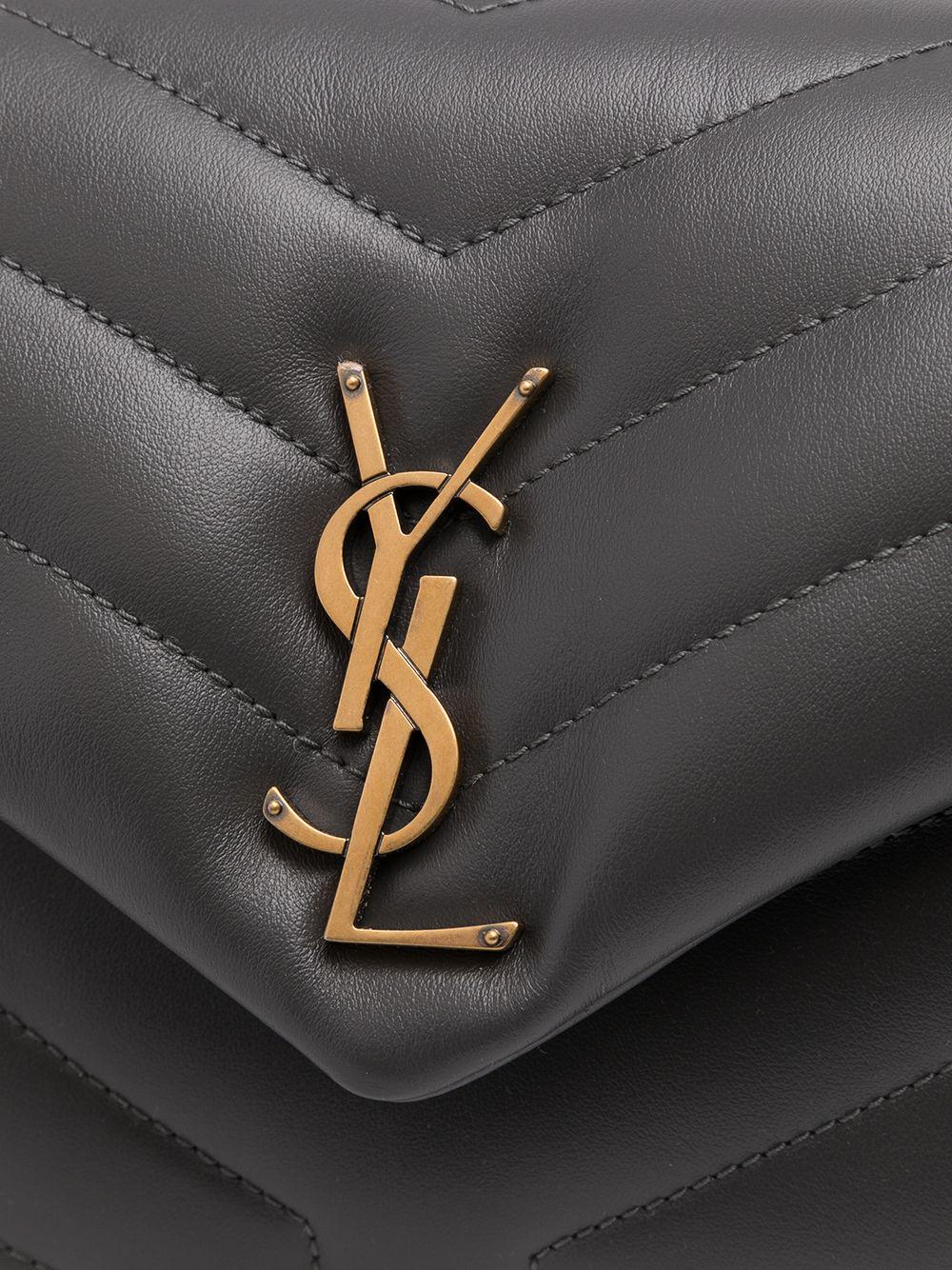 SAINT LAURENT Luxurious Storm Calfskin Shoulder Bag for Women