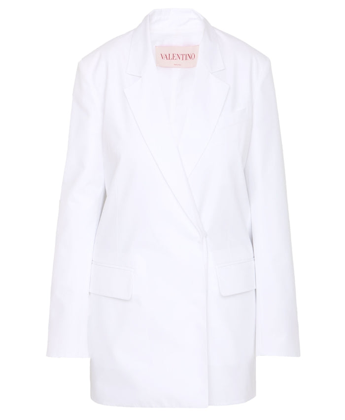 VALENTINO GARAVANI Double-Breasted Cotton Jacket - Regular Fit (IT 42)