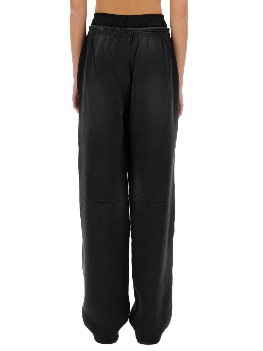 T BY ALEXANDER WANG Wide Fit Cotton Pants - Women's Size S