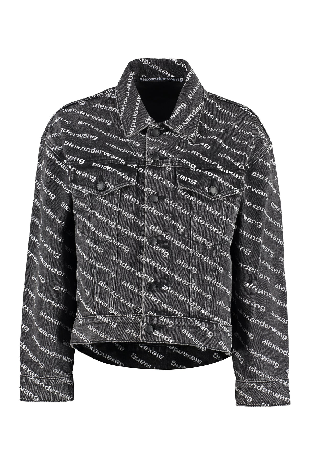 T BY ALEXANDER WANG Classic Cotton Falling Back Jacket - Size S