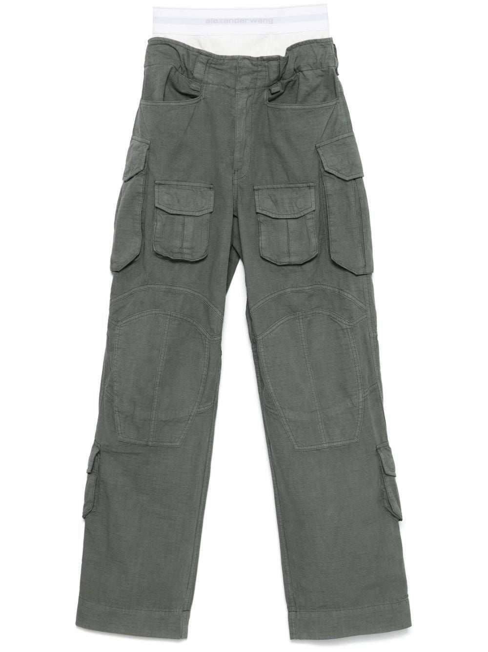 ALEXANDER WANG Relaxed Cargo Pants with Brief Waistband