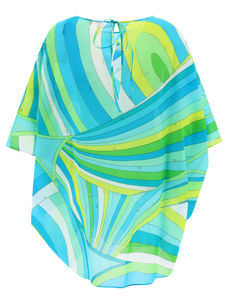 EMILIO PUCCI Iride-Print Kaftan Dress