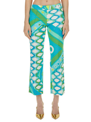 EMILIO PUCCI Gabardine Pants - Size 40 IT