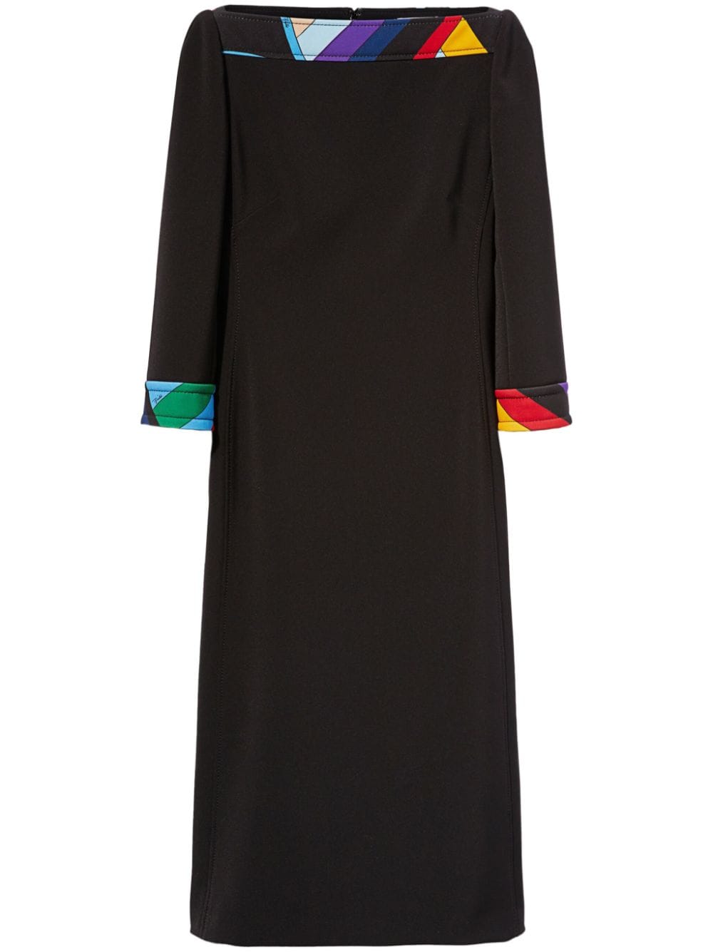 EMILIO PUCCI Abstract Pattern Midi Dress for Women