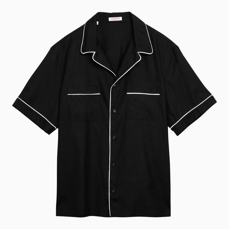 VALENTINO Silk Bowling Shirt for Men