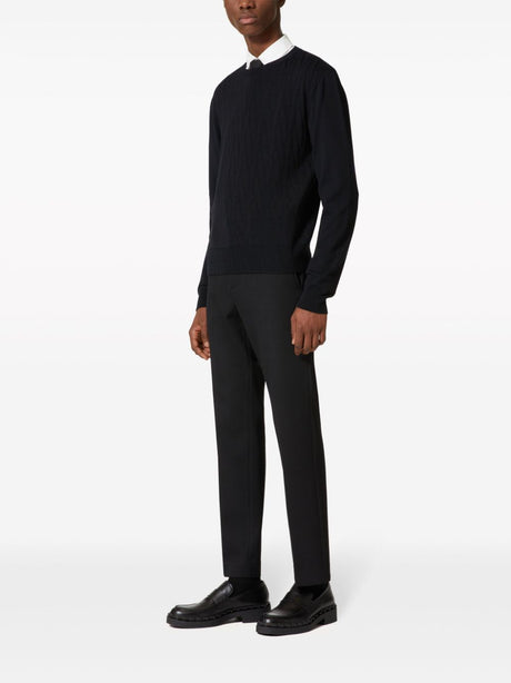 VALENTINO Monogram Wool Jumper