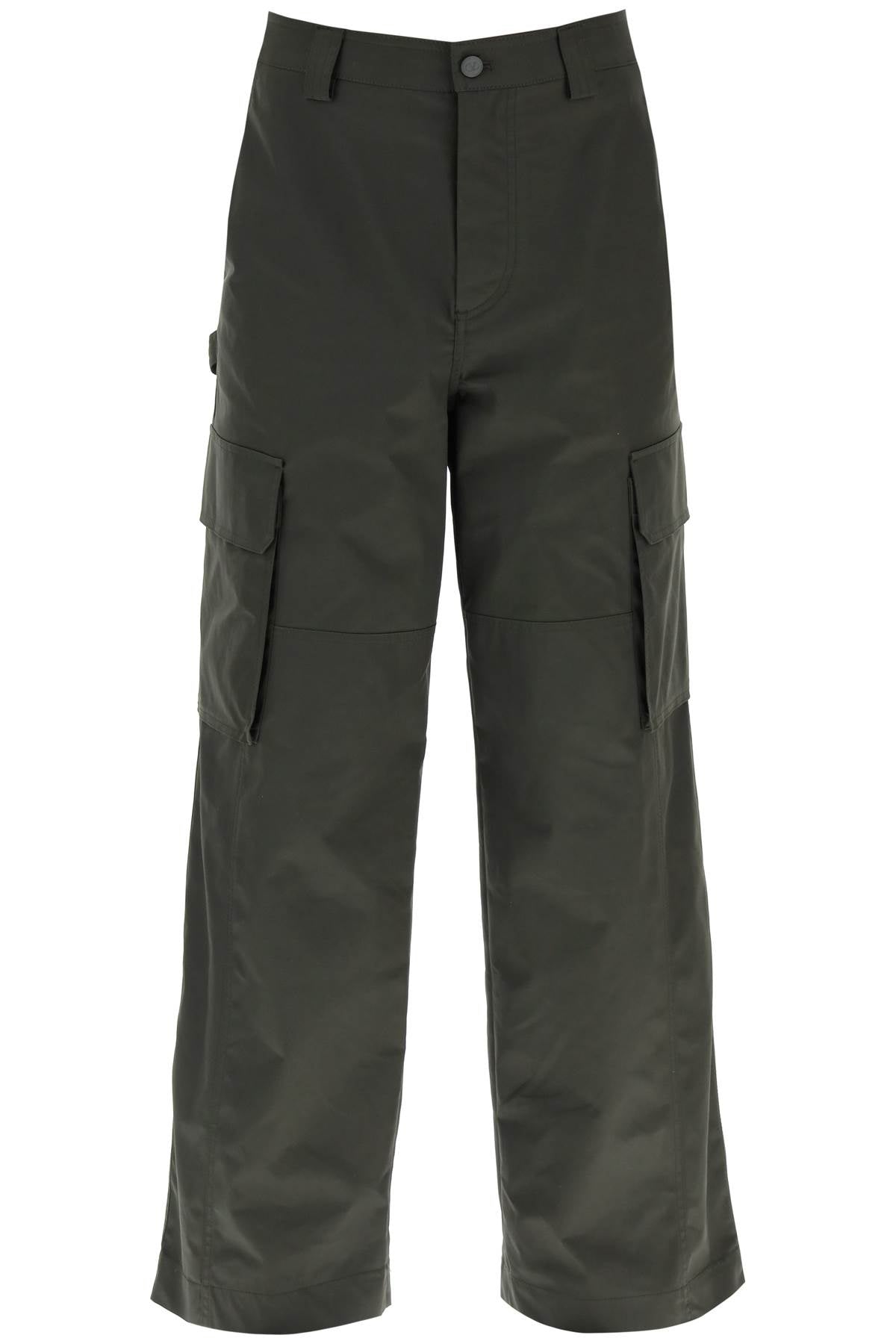 VALENTINO GARAVANI Stretch Nylon Cargo Pants - Size IT 48