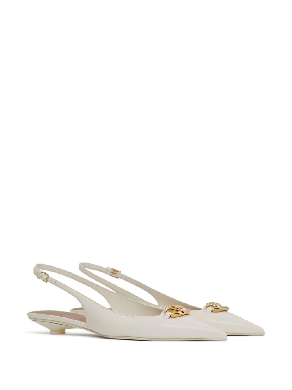 VALENTINO GARAVANI Ballerina Slingback Vlogo The Bold Edition