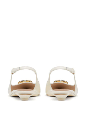 VALENTINO GARAVANI Ballerina Slingback Vlogo The Bold Edition