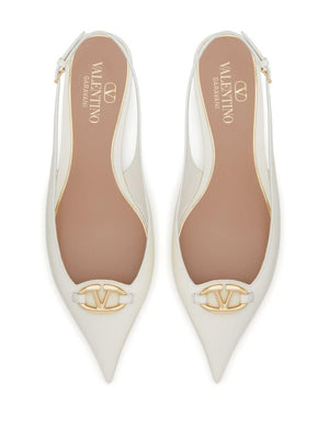 VALENTINO GARAVANI Ballerina Slingback Vlogo The Bold Edition