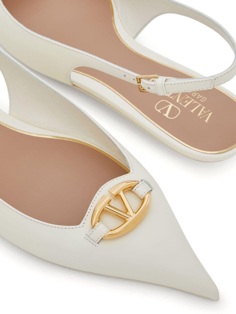 VALENTINO GARAVANI Ballerina Slingback Vlogo The Bold Edition