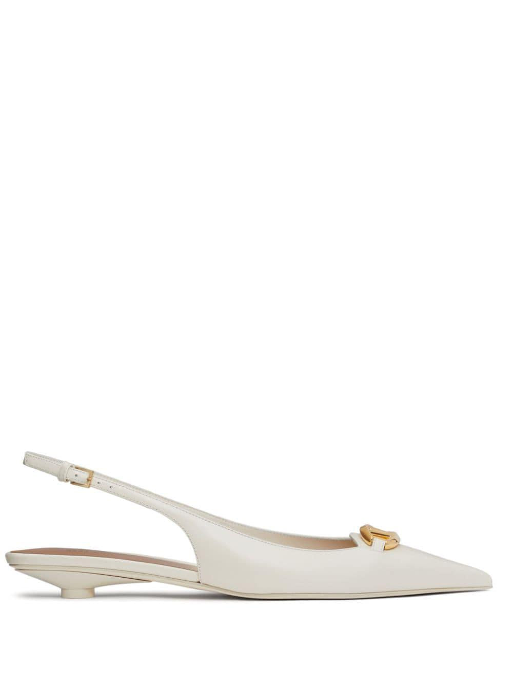 VALENTINO GARAVANI Ballerina Slingback Vlogo The Bold Edition