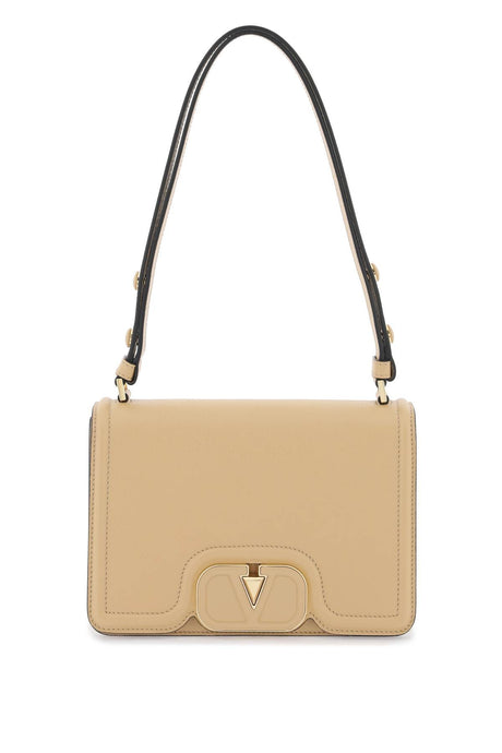 VALENTINO GARAVANI Mini Leather Shoulder Bag with Signature Detail