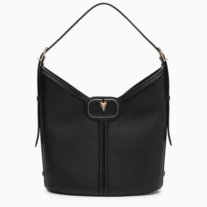 VALENTINO GARAVANI Mini Hobo Handbag with Magnetic Closure