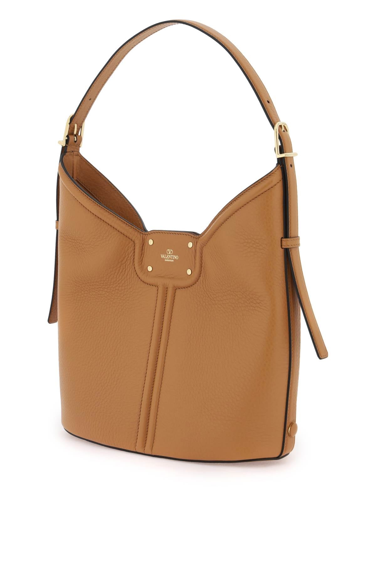 VALENTINO GARAVANI Mini Hobo Handbag with Magnetic Closure