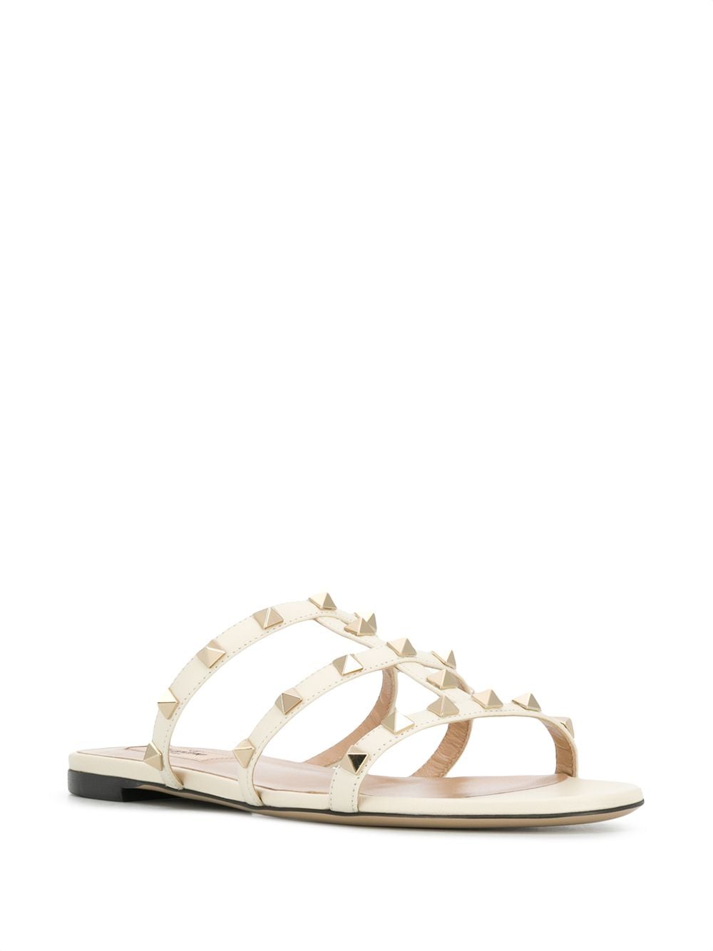 VALENTINO GARAVANI Rockstud Leather Sandals for Women