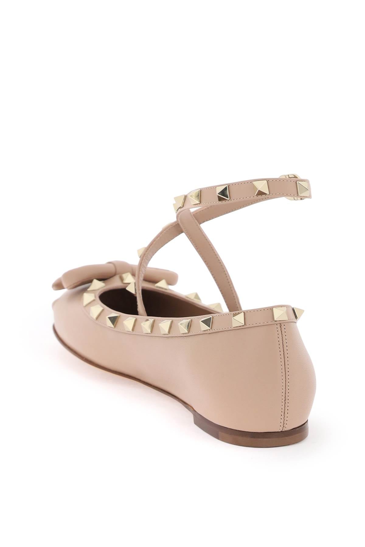 VALENTINO Studded Ballerina Flats for Women