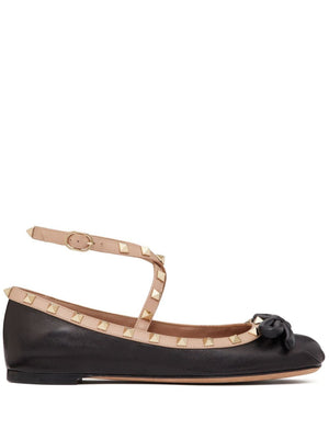 VALENTINO Studded Ballerina Flats for Women