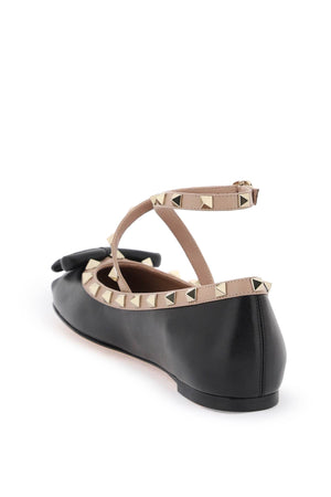 VALENTINO Studded Ballerina Flats for Women